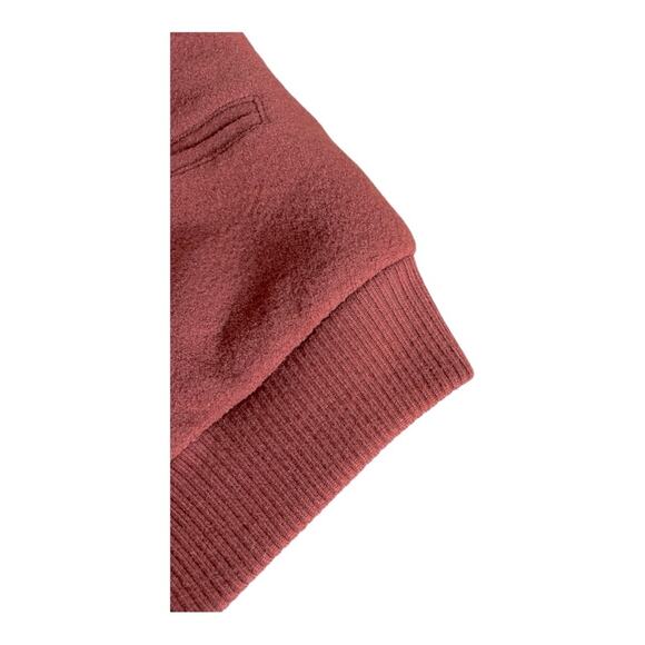 Aritzia Wilfred Merino Wool Josie Bomber Jacket Rich Cooper Sz 2 Small/Medium - Picture 8 of 13